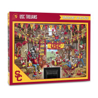 USC Trojans Barnyard Fans Puzzle